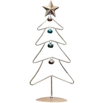 Mini-Weihnachtsbaum aus Eisen, Tischdekoration