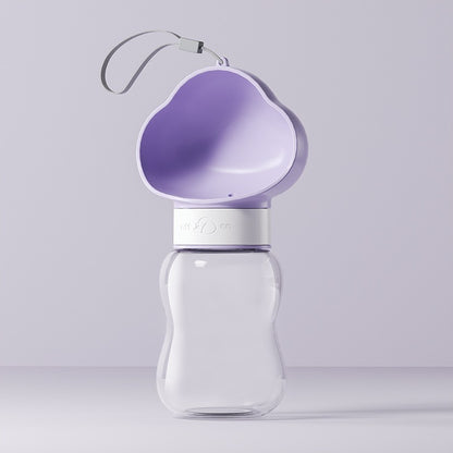 Tragbare Wasserflasche für Hunde