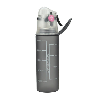 Sporttrinkflasche mit Sprühfunktion, 470–590 ml