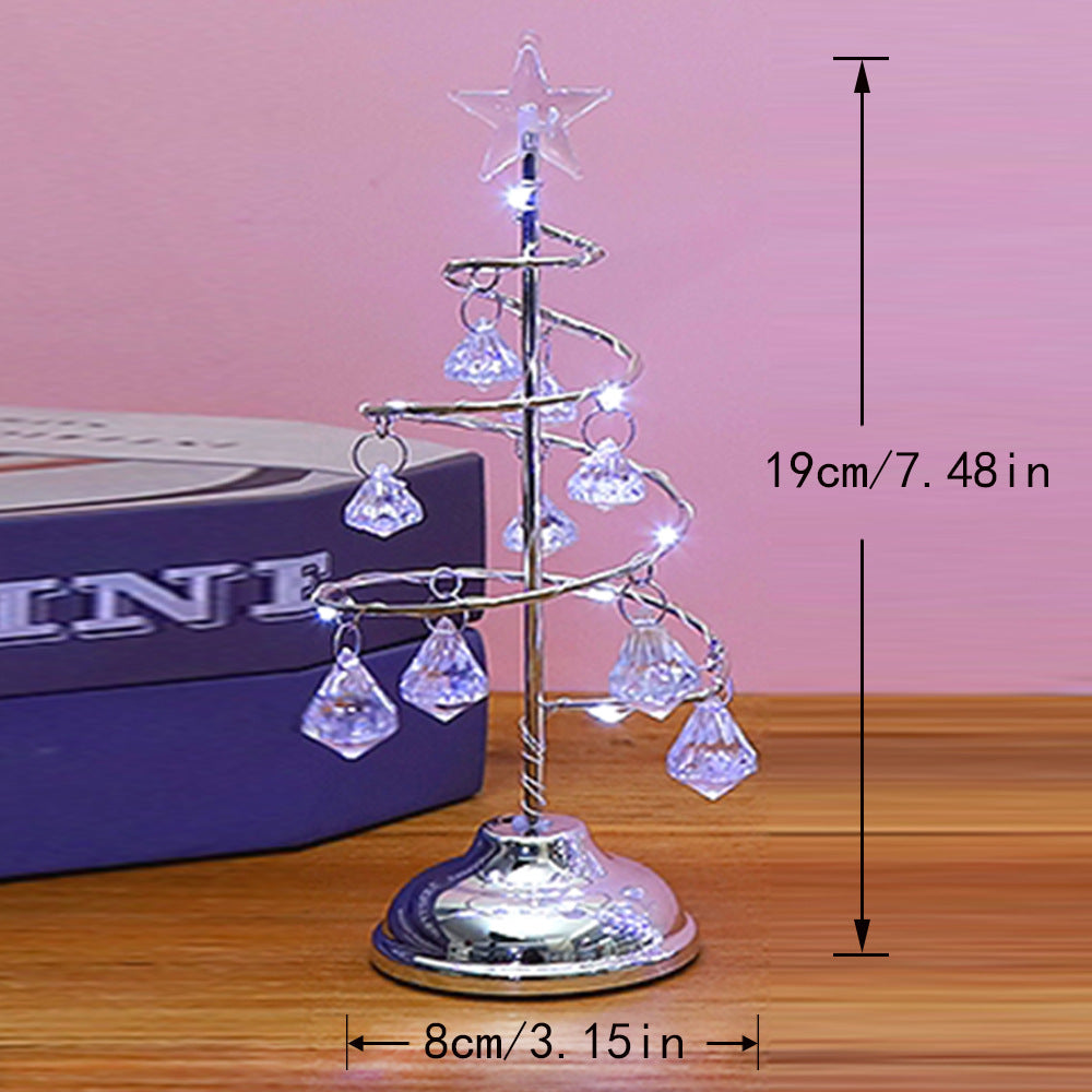 Dekorative LED-Weihnachtsbaum-Leuchte aus Acryl