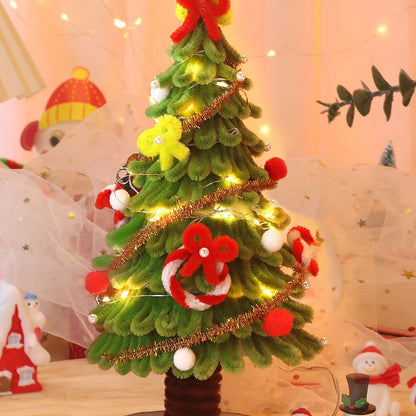 DIY Weihnachtsbaum-Bastelset mit Zubehör