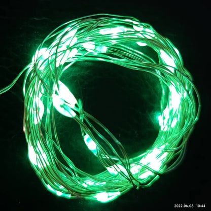 LED-Lichterkette mit Kugeln, 3 m