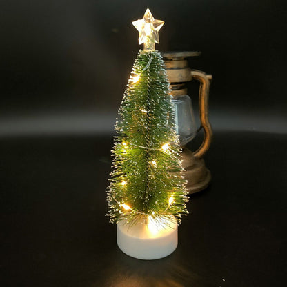 Mini-LED-Weihnachtsbaum-Tischdekoration