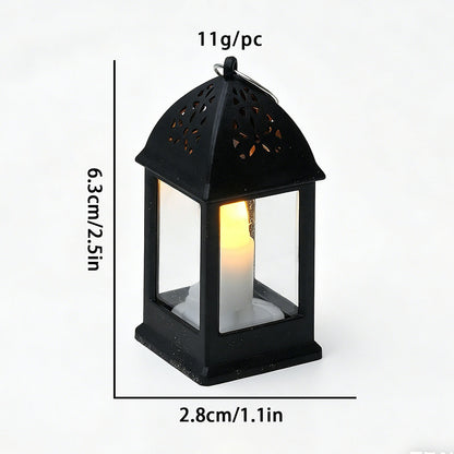 Dekorative LED-Laterne im Vintage-Stil