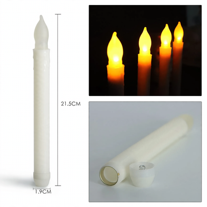 LED-Stabkerzen mit Fernbedienung