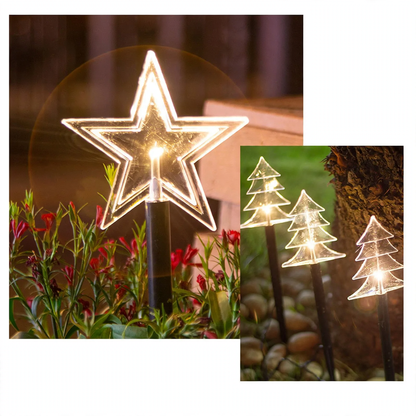 LED-Gartenstecker-Lichterkette, Modell ML-024