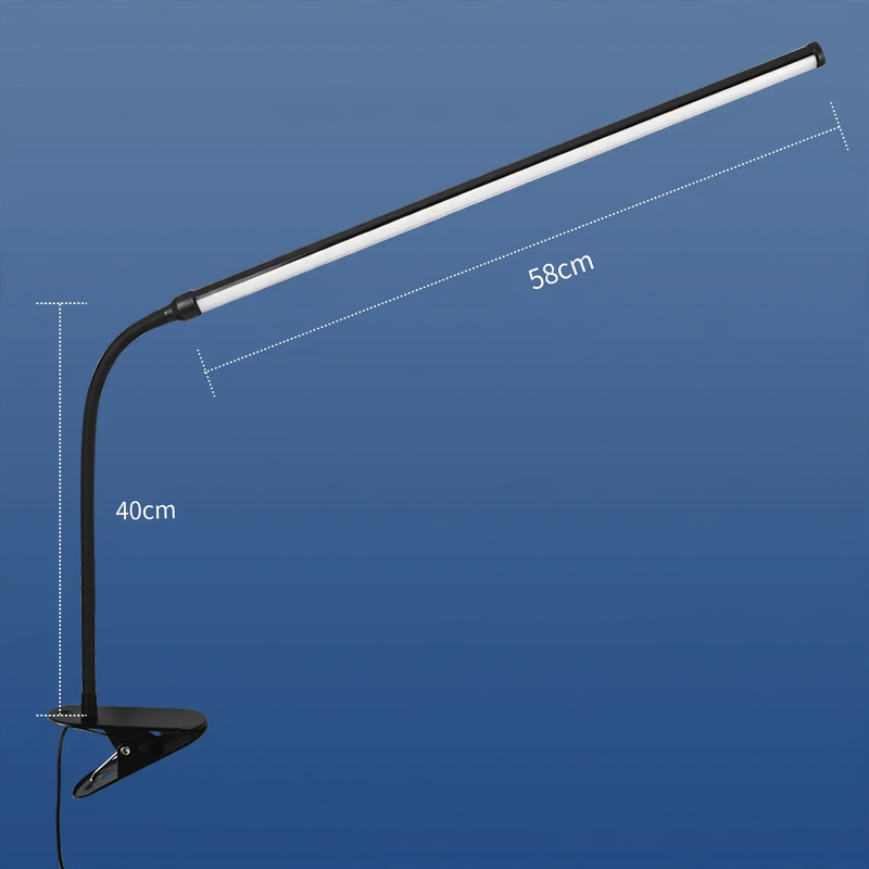 Flexible Klemmleuchte mit Vollspektrum-Licht