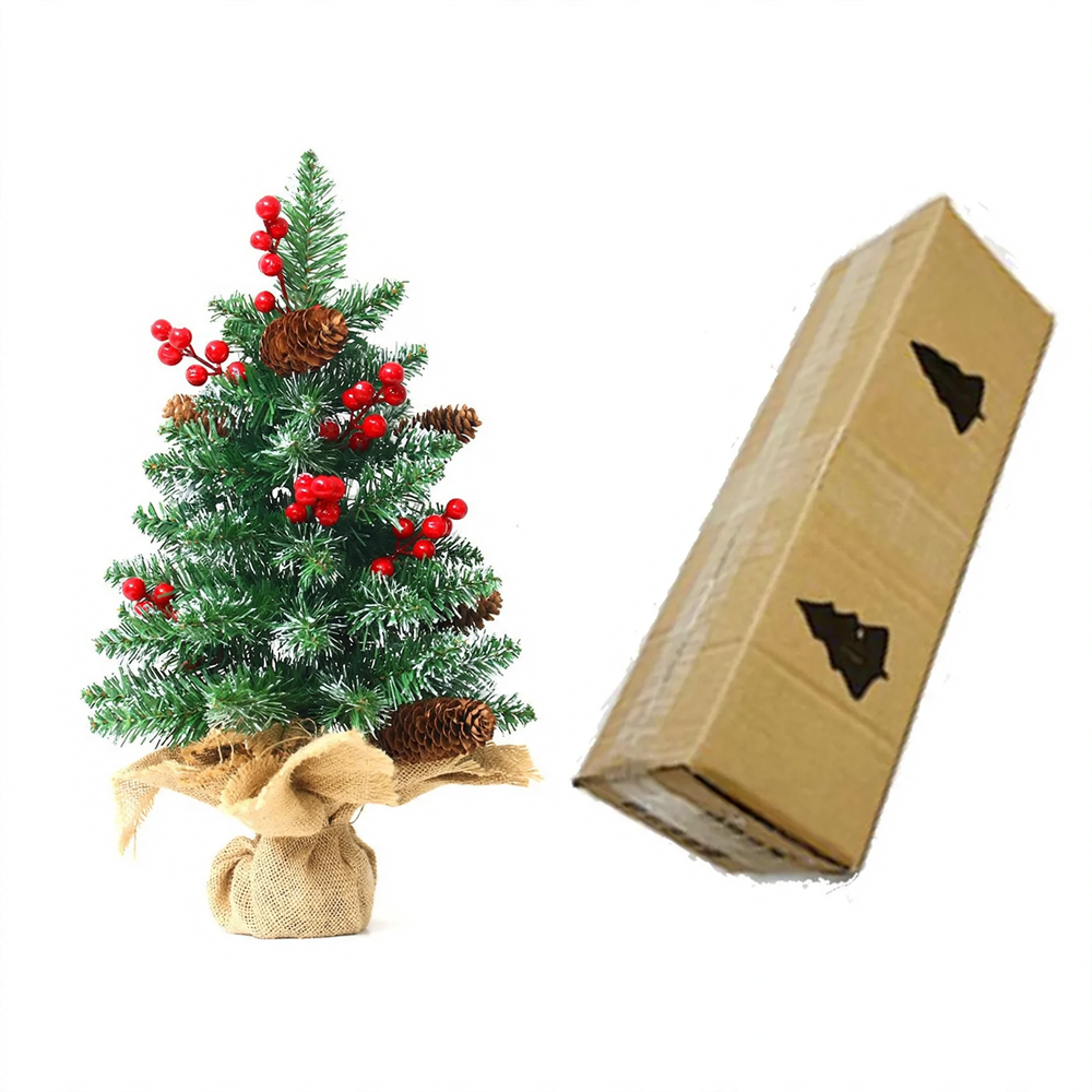 Mini-Weihnachtsbaum mit Tannenzapfen, 45/60 cm