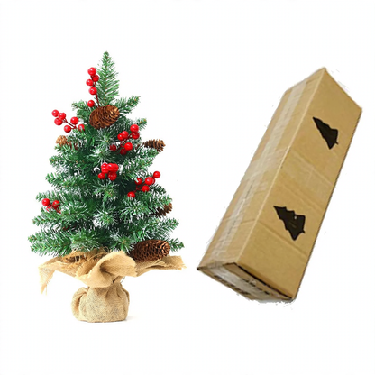 Mini-Weihnachtsbaum mit Tannenzapfen, 45/60 cm