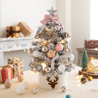 Mini-Weihnachtsbaum-Set mit Beleuchtung