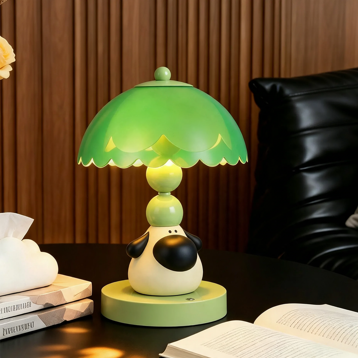 Hund Tischlampe, Cartoon-Design
