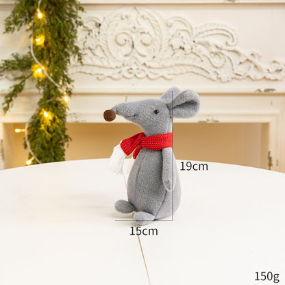 Weihnachts-Wichtel und Rentier-Figurenset