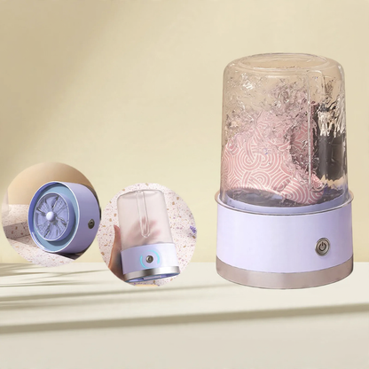 Tragbare Waschmaschine mit Akku, kompakt und wasserdicht