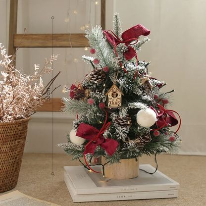 Dekorative Tisch-Weihnachtsbaum-Figur