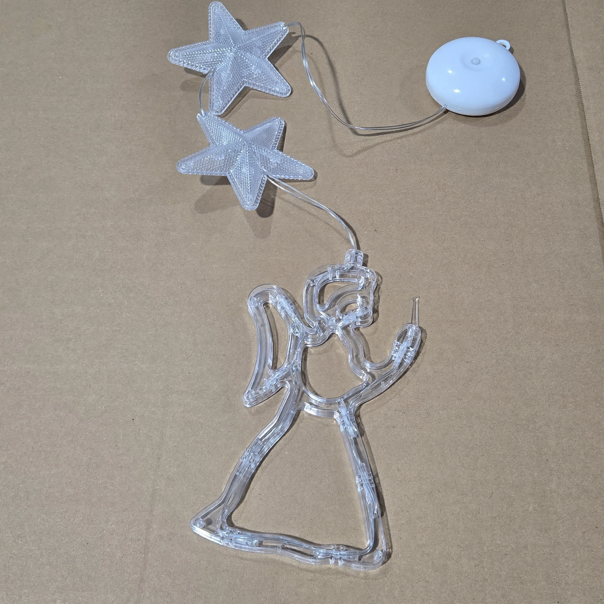 LED-Fensterdekorationsleuchte mit Saugnapf