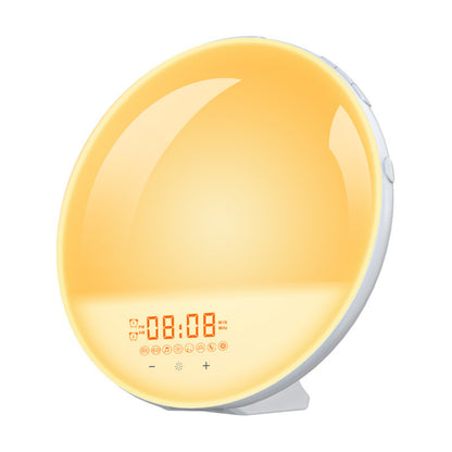 LED-Sonnenaufgangs-Wecker mit Nachtlicht und Farbwechsel