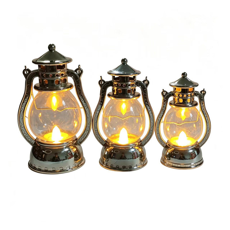 Dekorative LED-Laterne im Retro-Stil