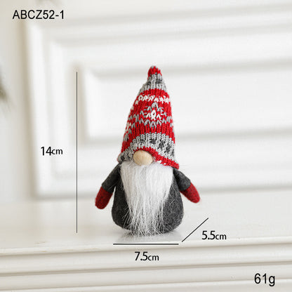 Weihnachts-Wichtel, Hängefigur aus Stoff