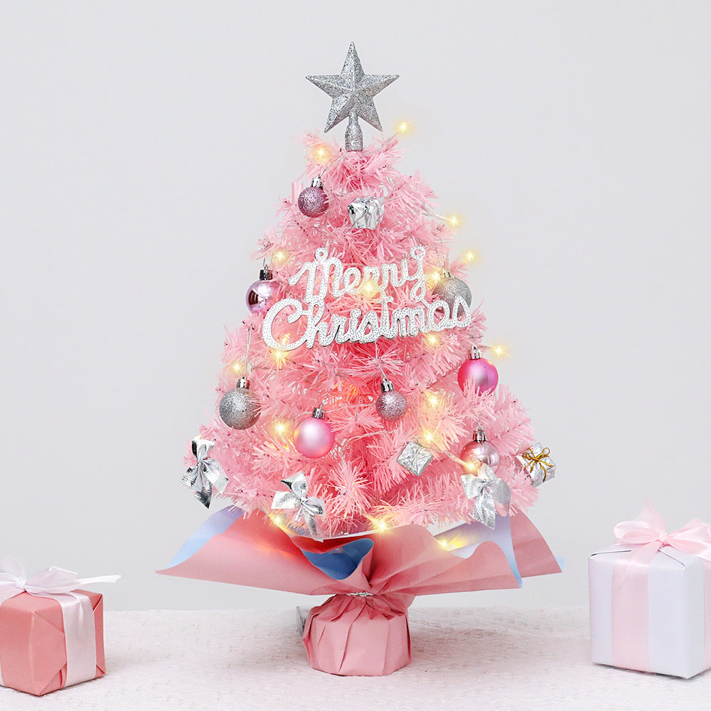 Mini-Weihnachtsbaum mit Dekoration, 45/60 cm, PVC