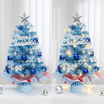 Blauer Mini-Weihnachtsbaum, 45 cm