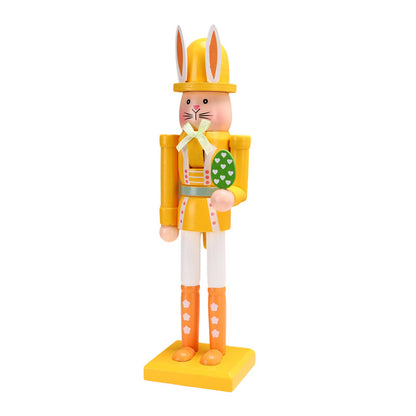 Dekorative Oster-Nussknacker-Figur aus Holz