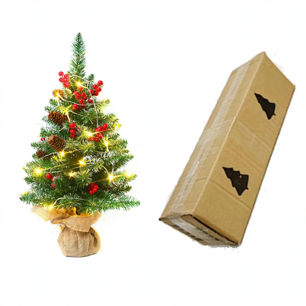 Mini-Weihnachtsbaum mit Tannenzapfen, 45/60 cm