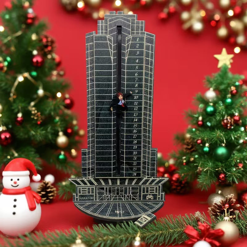 Dekorativer Holz-Adventskalender, europäischer Stil