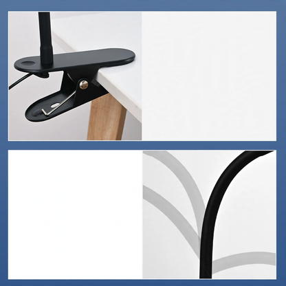Flexible Klemmleuchte mit Vollspektrum-Licht