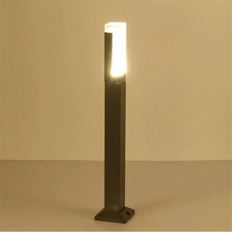 Moderne Gartenlampe aus Aluminium - Wetterfeste LED Außenbeleuchtung | Brehn