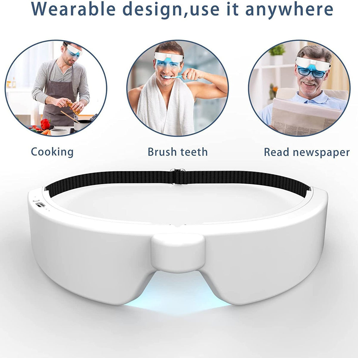 Innovative LED-Lichttherapie-Brille