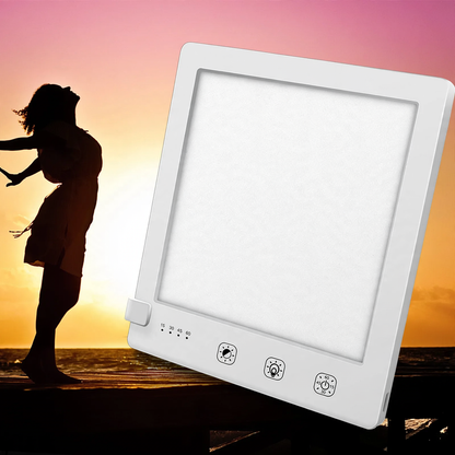 LED-Lichttherapie-Lampe mit Tageslichtsimulation