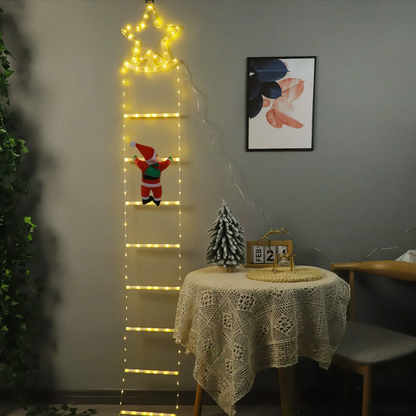 LED-Sternen-Lichterkette, Leiter-Design