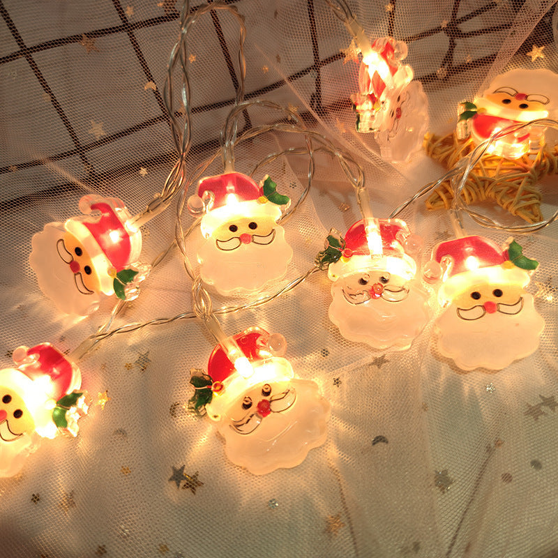 LED-Weihnachts-Lichterkette mit verschiedenen Motiven