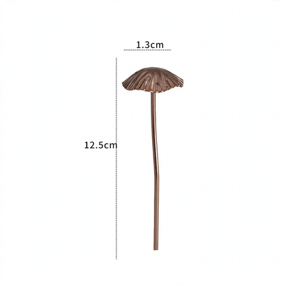 Pilz-Blumenstecker aus Metall für Garten und Haus