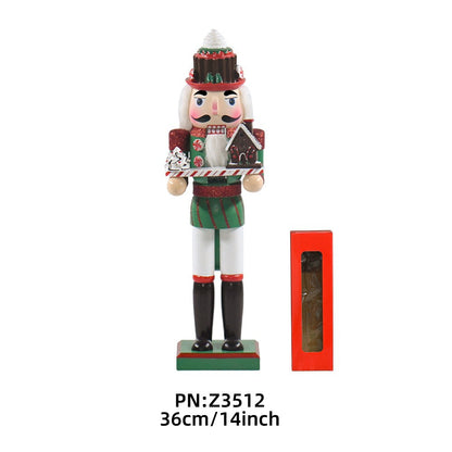 Nussknacker Dekofigur, Holz, 35 cm