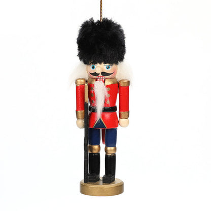 Nussknacker-Anhänger aus Holz, 13 cm