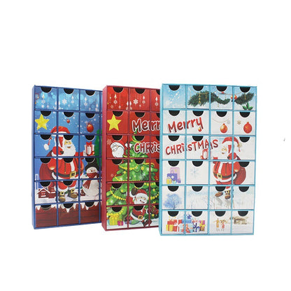 Exklusiver Adventskalender mit 24 Fächern