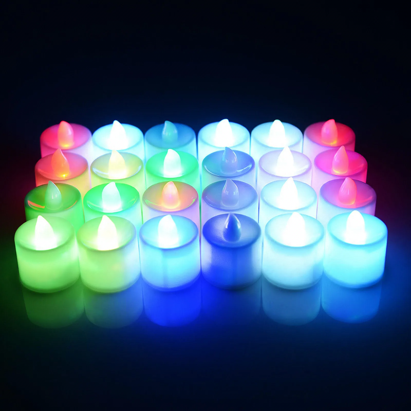 LED-Kerzenlicht, PVC, dekorative Beleuchtung