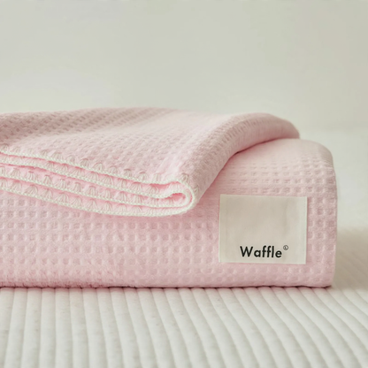 Leichte Sommer-Wohndecke, weich und atmungsaktiv