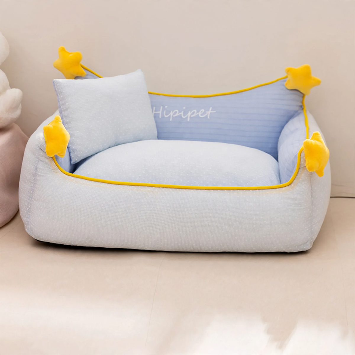 Sommer-Haustier-Bett, Sisal, abnehmbar und waschbar