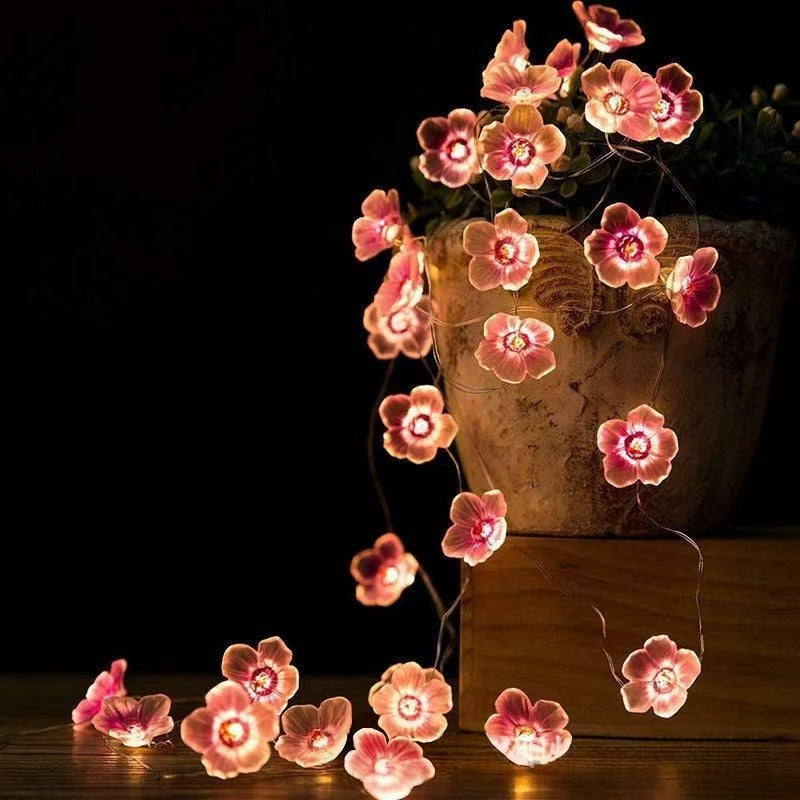 LED-Weihnachts-Lichterkette mit Motiven