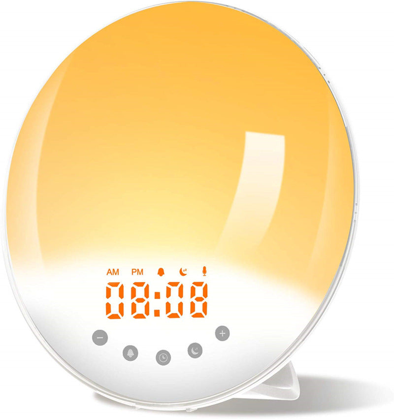 LED-Wecklicht mit FM-Radio und Farbwechsel