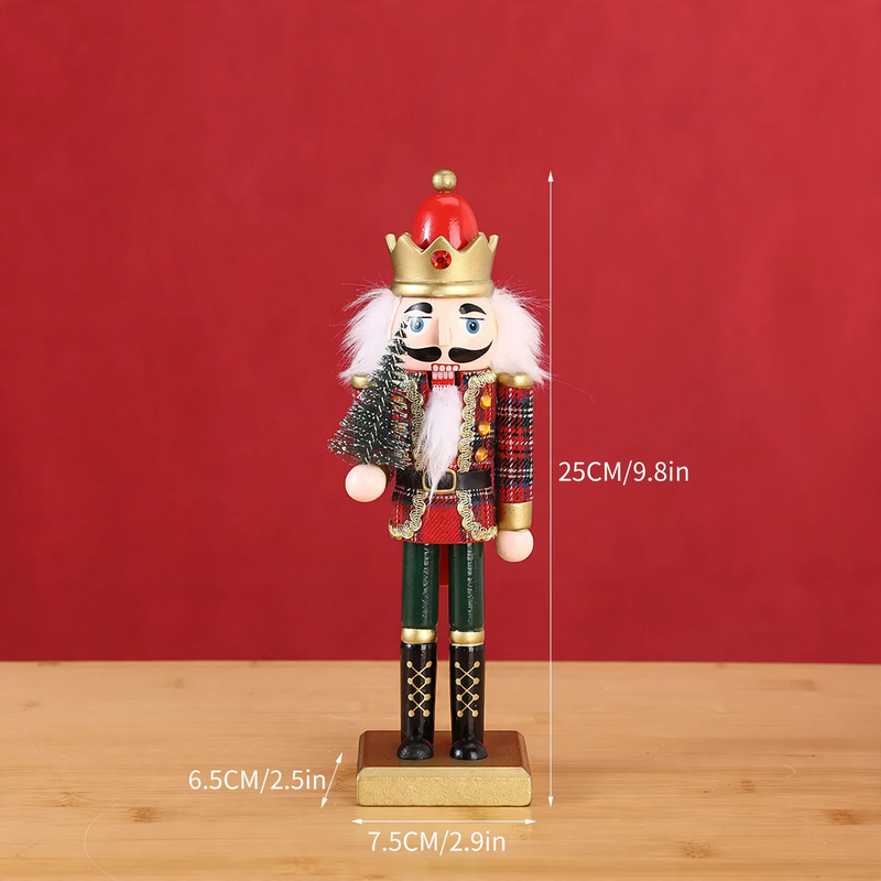 Nussknacker-Figur aus Holz, 25 cm, europäischer Stil