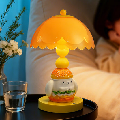 Hamburger-Hund Tischlampe mit LED-Touchschalter