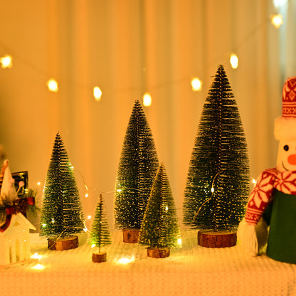 Mini-Weihnachtsbaum aus Kiefernnadeln, 30 cm