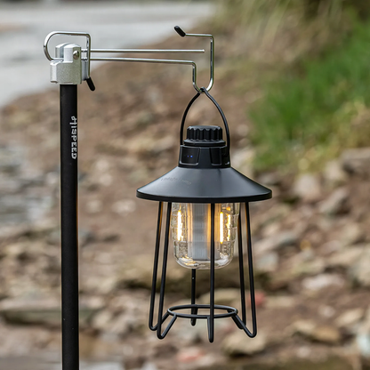 Campinglampe LED, aufladbar, Retro-Design