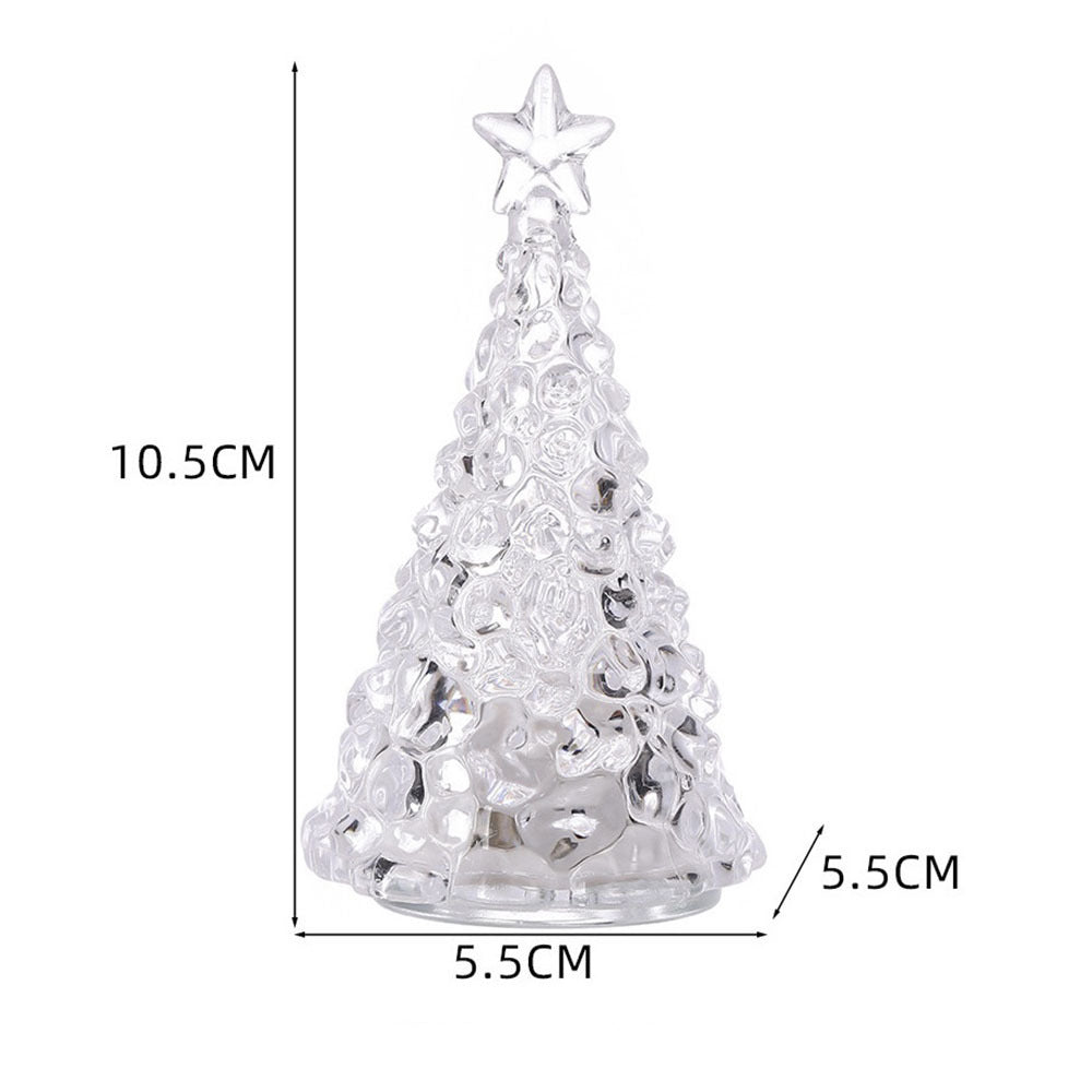 LED-Nachtlicht in Stern-Weihnachtsbaum-Form
