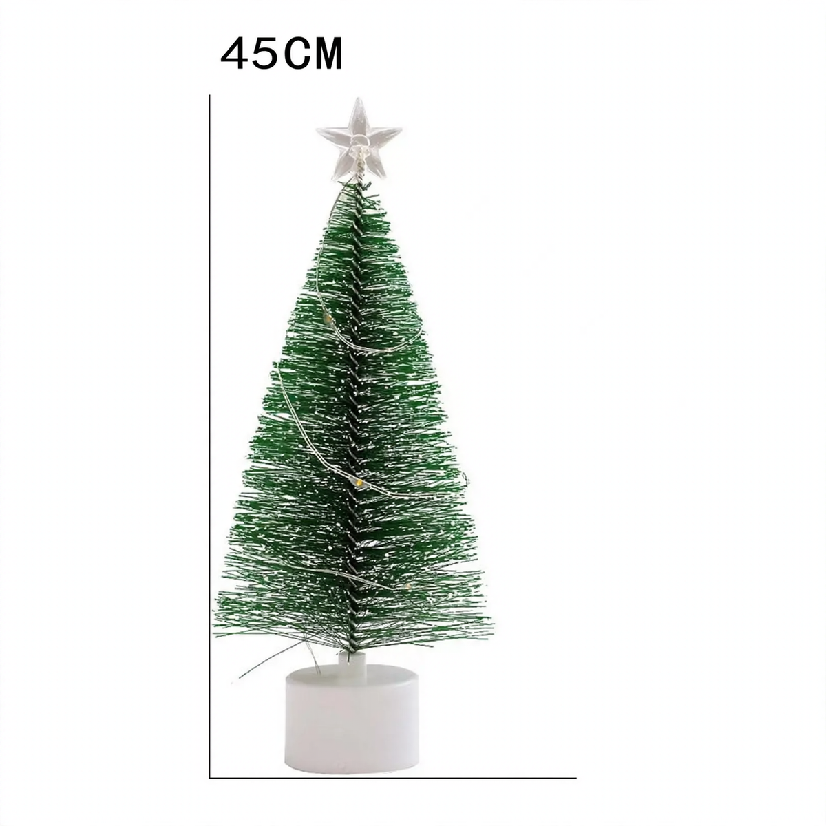 Mini-Weihnachtsbaum aus Kiefernnadeln, 45 cm