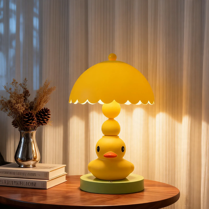 Ente-Tischlampe im modernen Design