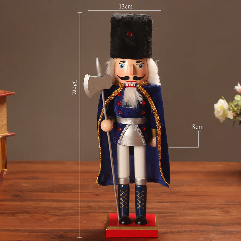 Nussknacker-Soldat, 38 cm, Holz, modern